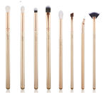 Jessup T417 Zestaw 8 pędzli do makijażu Golden/Rose gold