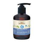 GREEN PHARMACY Delikatny żel do mycia twarzy - aloes i olej lniany 270ml