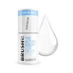 Brush Up! By Maxineczka The Actual Color Coat On Top UV/LED Błyszczący ultra cienki top do paznokci - Glassed-In 5g