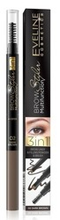 Eveline Cosmetics Brow Styler Multifunction 3w1 02 Dark Brow