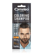 Delia Cameleo Men Coloring Shampoo Szamponetka koloryzująca dla mężczyzn - 3.0 Dark Brown 15ml