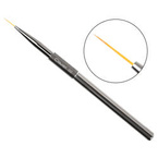 Clavier Nail Art Pędzelek do zdobień 12mm - 02 Srebrny