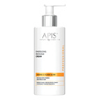 Apis Adeno-C Flash Glow Krem energetyzujący do masażu twarzy z witaminą C i kwasem ferulowym 300ml