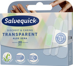 Salvequick Discreet&Caring Aloe Vera Plastry transparentne wodoodporne - 20 sztuk