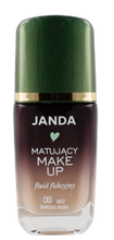 JANDA Matujący make-up fluid fleksyjny 00 Beż bardzo jasny 30ml