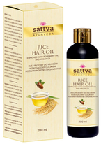 Sattva Olej ryżowy do włosów wzbogacony olejkiem rozmarynowym i arganowym 200ml