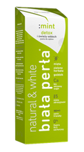 BIAŁA PERŁA Mint Detox Pasta do zębów bez fluoru 75ml