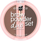 Essence Brow Powder Duo Set Puder do brwi z pędzelkiem - 02 Medium 1,8g