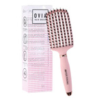 Sister Young Ovia Hair Brush Szczotka do rozczesywania włosów z włosiem z dzika PNK1032 - Pudrowy róż