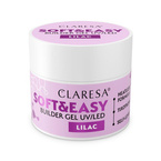 Claresa Soft&Easy Builder Gel UV/LED Żel budujący - Lilac 12g