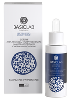 BasicLab Serum Z 15% TREHALOZĄ, PEPTYDEM SNAP-8 10% i Małocząsteczkowym KWASEM HIALURONOWYM 30ml