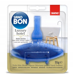 SanoBon 5w1 Zawieszka barwiąca do muszli WC - 800 spłukań 55g