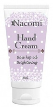 Nacomi Krem do rąk Olej różany i migdałowy 85ml