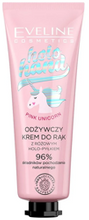Eveline Cosmetics Holo Hand odżywczy krem do rąk z różowym holo-pyłkiem 50ml