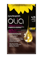 GARNIER OLIA Farba do włosów - 4.15 MROŹNA CZEKOLADA (2x50g, 12ml)