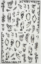 Deni Carte Samoprzylepne naklejki na paznokcie F-868