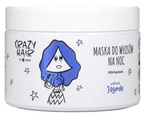 HiSkin Crazy Hair Maska regenerująca do włosów na noc - Jagoda 300ml