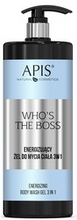APIS Who's The Boss Energizujący żel do mycia ciała 3w1 1000ml