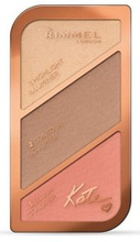 Rimmel KATE 002 Paleta do konturowania twarzy Coral glow  18,5g