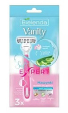 Bielenda VANITY Jednorazowe maszynki do golenia dla kobiet 3 sztuki
