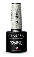 CLARESA Lakier hybrydowy Glitter 1 5g