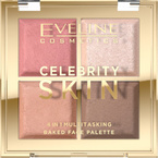 Eveline Celebrity Skin 4in1 Paleta do konturowania twarzy 16g