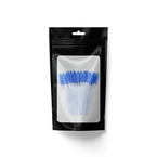Sleek Shine Szczoteczka spiralka do rzęs i brwi, kryształ niebieski - 50 sztuk