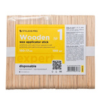 Staleks Pro Expert Wooden 1 Drewniane szpatułki do depilacji 150x17mm - 100sztuk