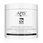 APIS Maska algowa Detoksykująca z węglem z bambusa i jonizowanym srebrem 200g