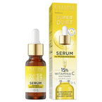 Eveline Super Duet Serum na przebarwienia 15% Witamina C Dzień/Noc 18ml