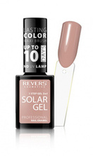 REVERS SOLAR GEL Lakier do paznokci efekt lakieru hybrydowego - 17 PICCOLO LATTE 10ml