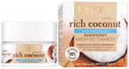 Eveline Cosmetics Rich Coconut Multi-Nawilżający kokosowy krem do twarzy 50ml