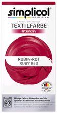 simplicol Barwnik do tkanin Expert Ruby Red 150ml+400g