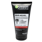 Garnier Czysta Skóra 3w1 Aktywny węgiel przeciw zaskórnikom - żel peeling maska 150ml