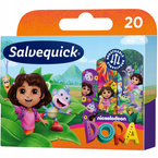 Salvequick Kids Plastry dla dzieci Dora - 20 sztuk