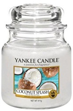 Yankee Candle świeca zapachowy słoik średni Coconut Splash 411g