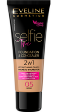 Eveline Cosmetics Selfie Time Kryjąco-Nawilżający Podkład i Korektor 05 beige 30ml