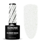 SunOne  Rubber Base Kauczukowa baza hybrydowa White Diamond #14 5g
