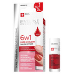 Eveline 6w1 Care&Colour Salon Effect Odżywka do paznokci - Red 5ml