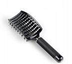 Deni Carte Boar Vent Szczotka do włosów z włosiem dzika - czarna
