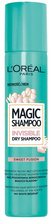 Loreal Magic Shampoo Invisible Dry Shampoo Suchy szampon do włosów - Sweet Fusion 200ml
