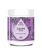 Ronney Professional Oil System High Prosity Hair Maska Do Włosów Wysokoporowatych Grape 1000ml