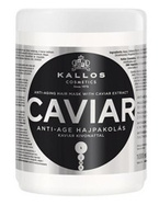 Kallos Anti-Aging Hair Mask With Caviar Ekstrakt - Maska do włosów z ekstraktem z kawioru 1000ml