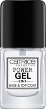Catrice Power Gel 2in1 Base&Coat Baza i top do paznokci
