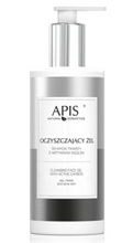 APIS Oczyszczający żel do mycia twarzy z aktywnym węglem 300ml