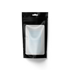 Sleek Shine Aplikatory bezwłókienkowe do rzęs 2.5mm, brokat niebieskie - 100 sztuk