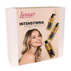 Farmona Jantar Zestaw prezentowy - Szampon do włosów 300ml + Odżywka wcierka 100ml + Mgiełka regenerująca do włosów 200ml