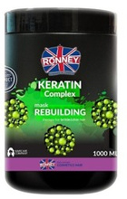 Ronney KERATIN Complex Mask Rebuilding Maska odbudowująca do włosów osłabionych i cienkich 1000ml