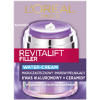 Loreal Revitalift Filler Water-Cream Krem ujędrniający do twarzy 50ml