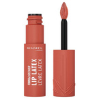 Rimmel Thrill Seeker Lip Latex Pomadka w płynie z kwasem hialuronowym i witaminą E - 200 So Peachy 6ml
